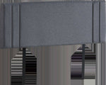Modern Linen Fabric Queen Bed Deluxe Headboard - Grey