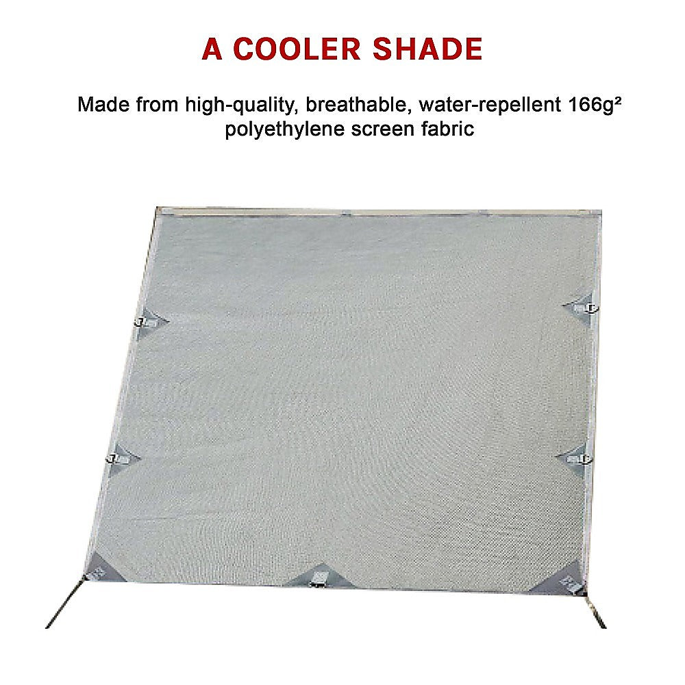 Pop Top Caravan Privacy Screen Side Extension 2.1 X 1.8M