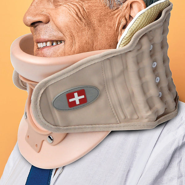  Neck Traction Air Support Brace With Hand Pump