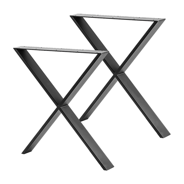  Retro Industrial X-Shaped Table Bench Legs