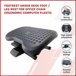 Under Desk Footrest Leg Rest Ergonomic Plastic