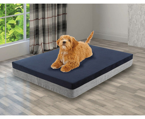  Memory Foam Dog Bed 15Cm Thick Large Orthopedic Dog Pet Beds