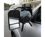 Multi Fit Clip-On Towing Mirrors (2X Pair, Caravan/Trailer)