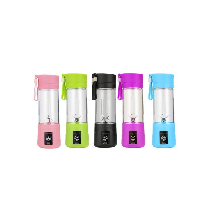 2 In 1 Portable Electrical USB Rechargeable Juice Maker – Blue