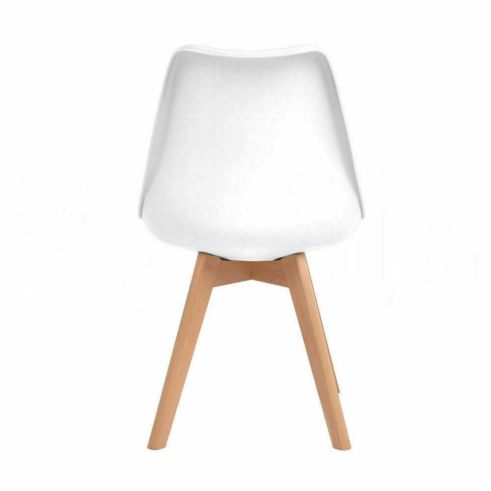 2x PU Leather Dining Chair Office Cafe Lounge Chairs