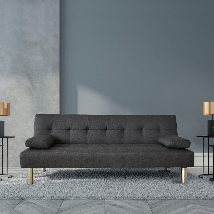 Tufted design 2-in-1 Sofa Bed