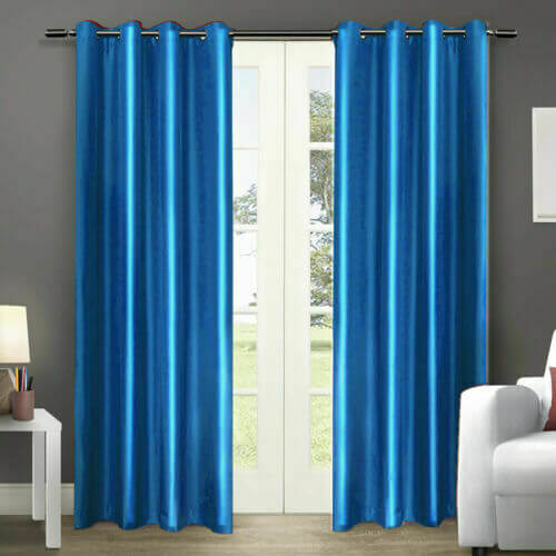 2x Blockout Curtains Panels Blackout 3 Layers Eyelet Room Darkening 140x230cm