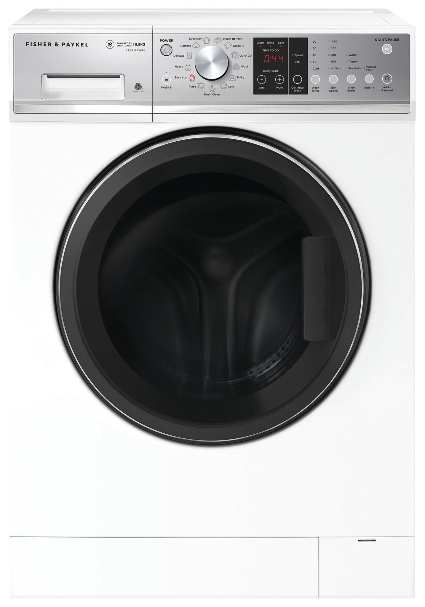 Fisher & paykel 10kg front loader washing machine