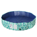 120cm - Pet Dog Swimming Pool Cat Portable BathTub Kid Shower Washing Folding