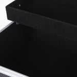 Portable Makeup Case Cosmetic Organiser Box black