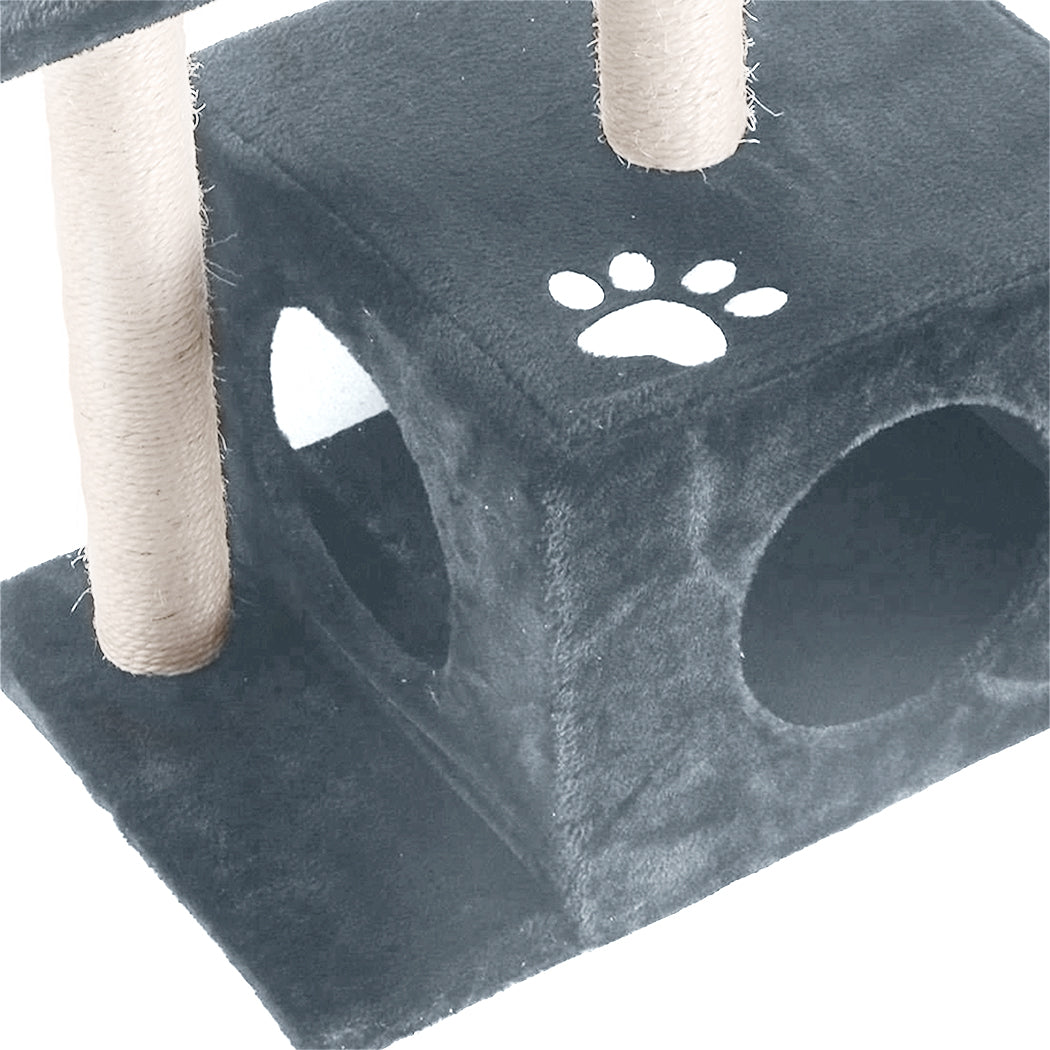 0.6M Cat Scratching Post Tree Grey