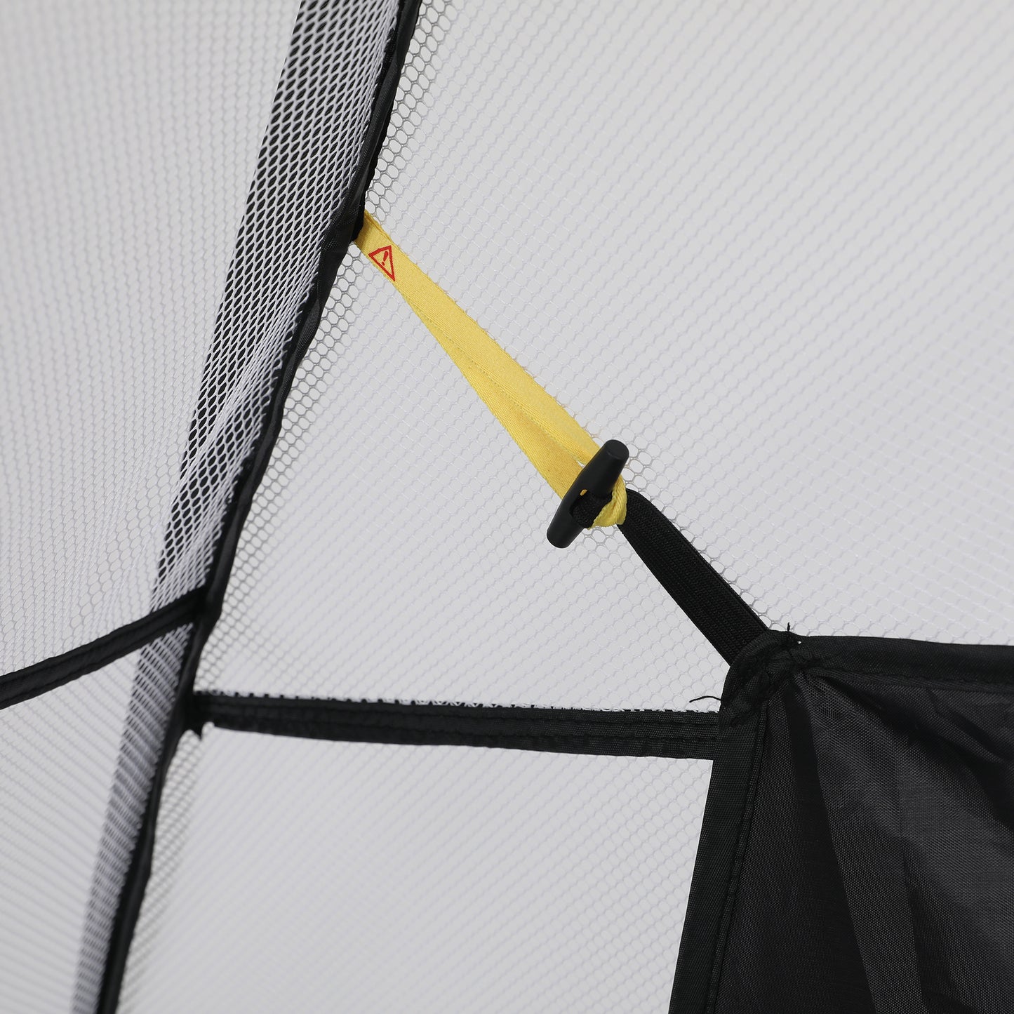 2M Golf Practice Net Hitting Nets Driving Netting Chipping Cage Training Aid Black