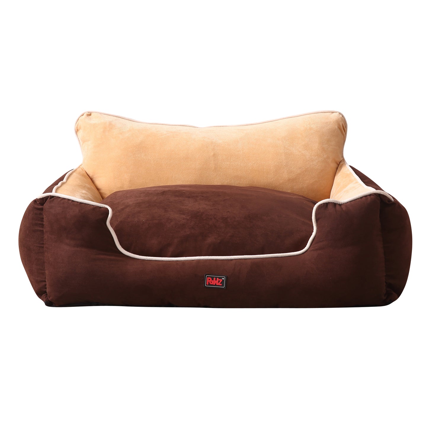 Pet Bed Dog Puppy Beds Cushion Pad Pads Soft Plush Cat Pillow Mat Brown L