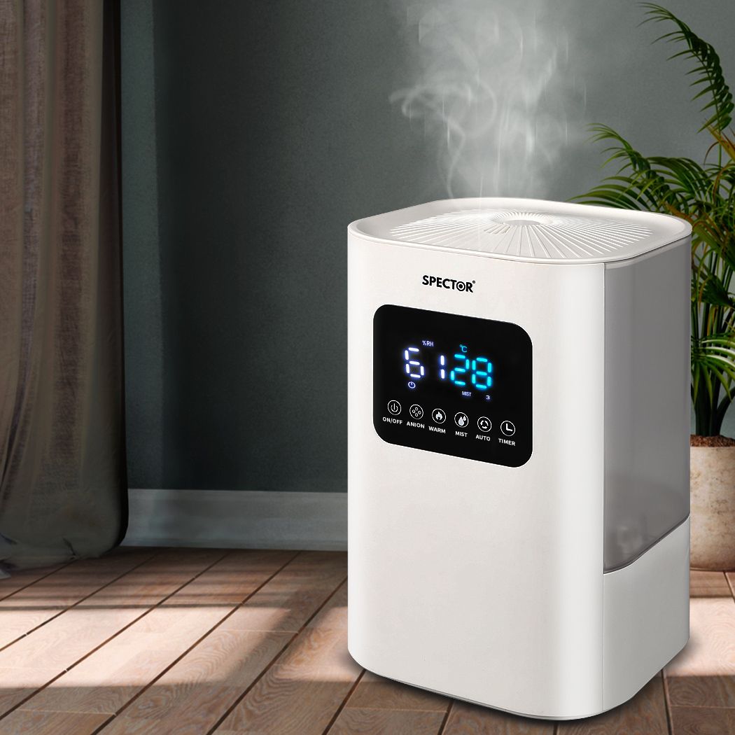 Air Purifying Mist Humidifier Ultrasonic 6L Diffuser Cool Office Home