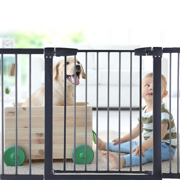  Kids Pet Safety Security Gate 20cm BK