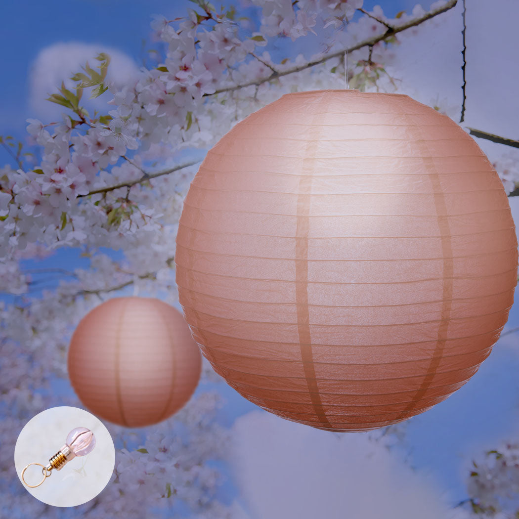 12" Paper Lanterns for Wedding Party Red Colour