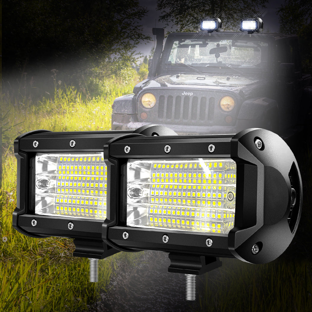 2x 5inch LED Caravan Camping Strip Lights