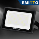 Emitto LED Flood Light 200W Outdoor Floodlights Lamp 220V-240V Cool White