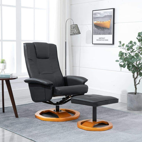 Faux Leather Armchair