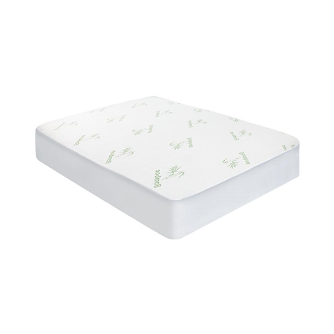 King foam mattress and protector