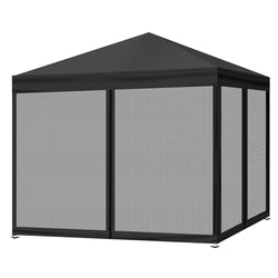 Gazebo Pop Up Marquee Outdoor Black