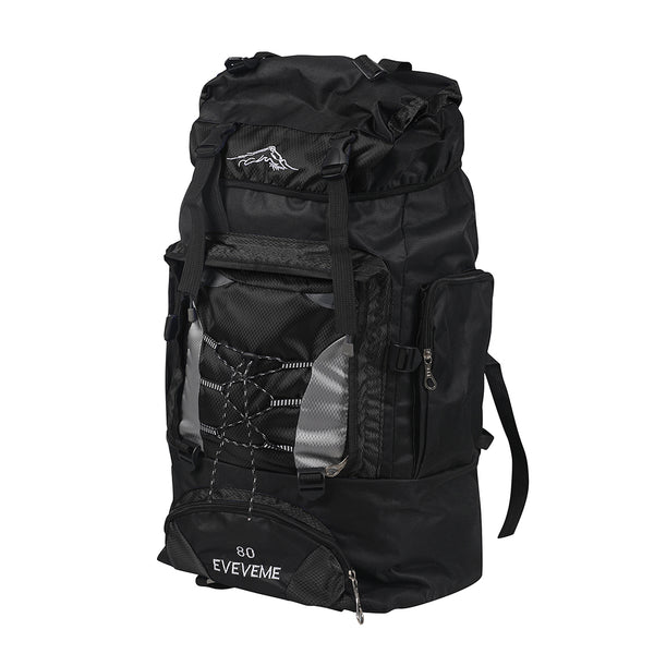  Military Backpack Tactical Hiking Camping Black