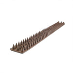 10x Anti Bird Spikes Human Cat Brown