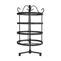 Earring Holder Stand Jewelry Display Black