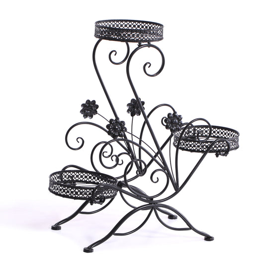 Stylish Black Metal Plant