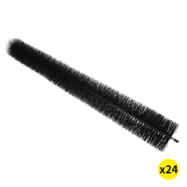  24Pcs Gutter Brush Guard 92x10cm
