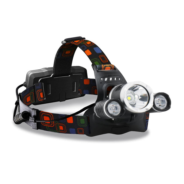  LED Headlamp USB Rechargeable Head Torch