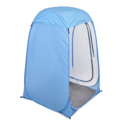 Pop Up Tent Camping Weather Blue