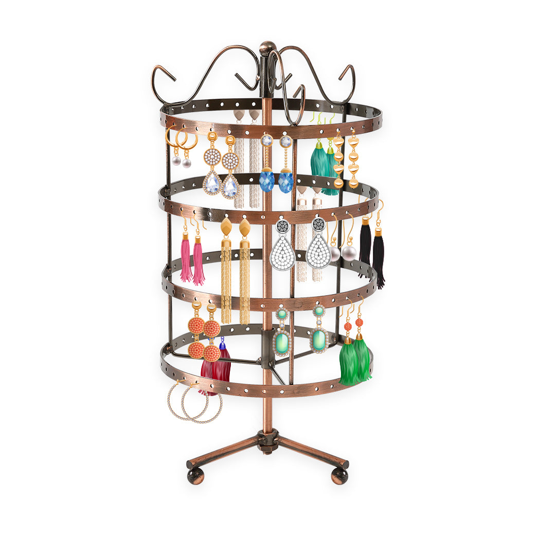 Earring Holder Stand Jewelry Display Bronze