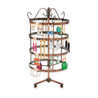 Earring Holder Stand Jewelry Display Bronze