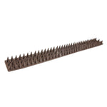 10x Anti Bird Spikes Human Cat Brown