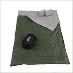 Sleeping Bag Double Bags Outdoor Army Green