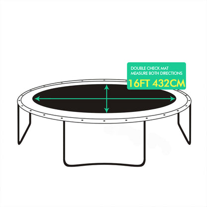 16 FT Kids Trampoline Pad Replacement 16 Feet