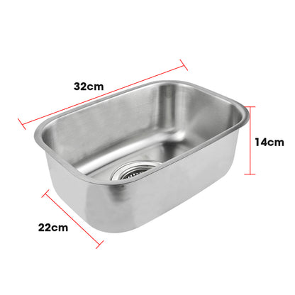 Kitchen Sink Stainless Steel Under/Topmount