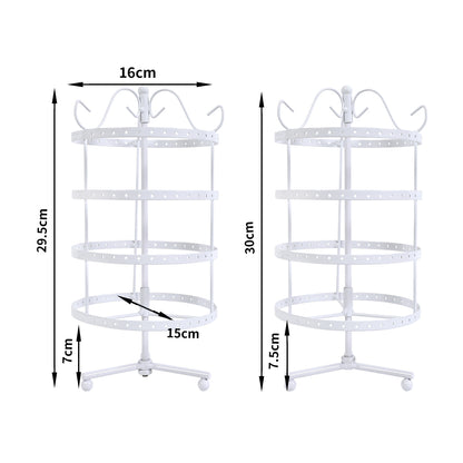 Earring Holder Stand Jewelry Display White