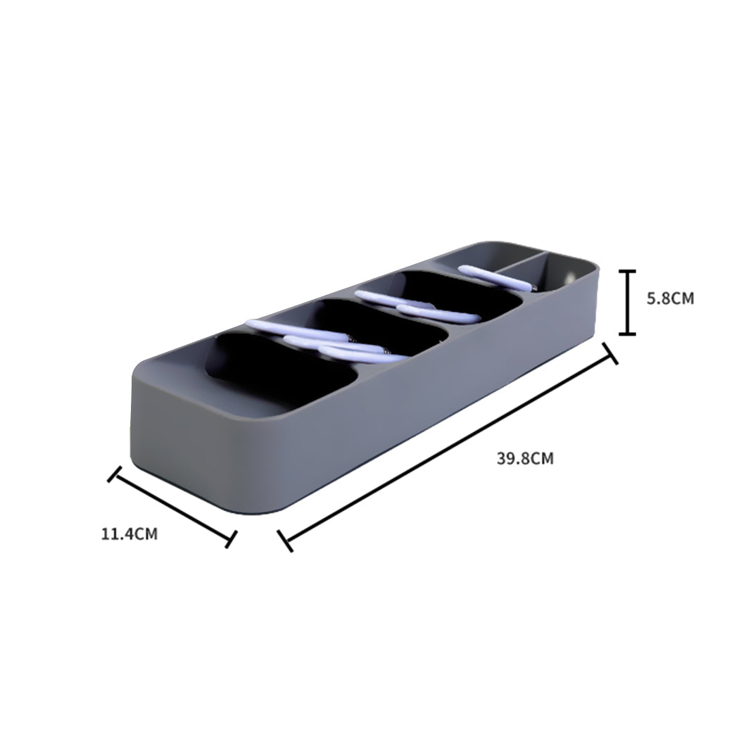 2x Cutlery Organiser Drying Tray - Kitchen