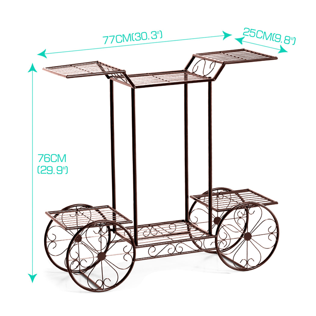 Metal Bronze Plant Stand
