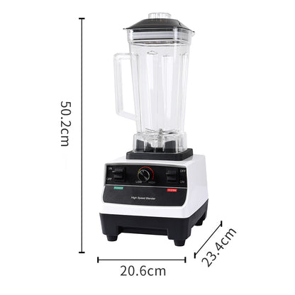 2L Commercial Blender Smoothie White