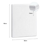 5x Artist Canvas Blank Stretched Canvases -Stylish