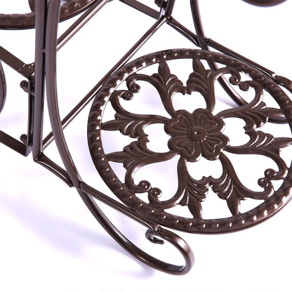Durable-Plant Stand Outdoor Indoor Metal Bronze