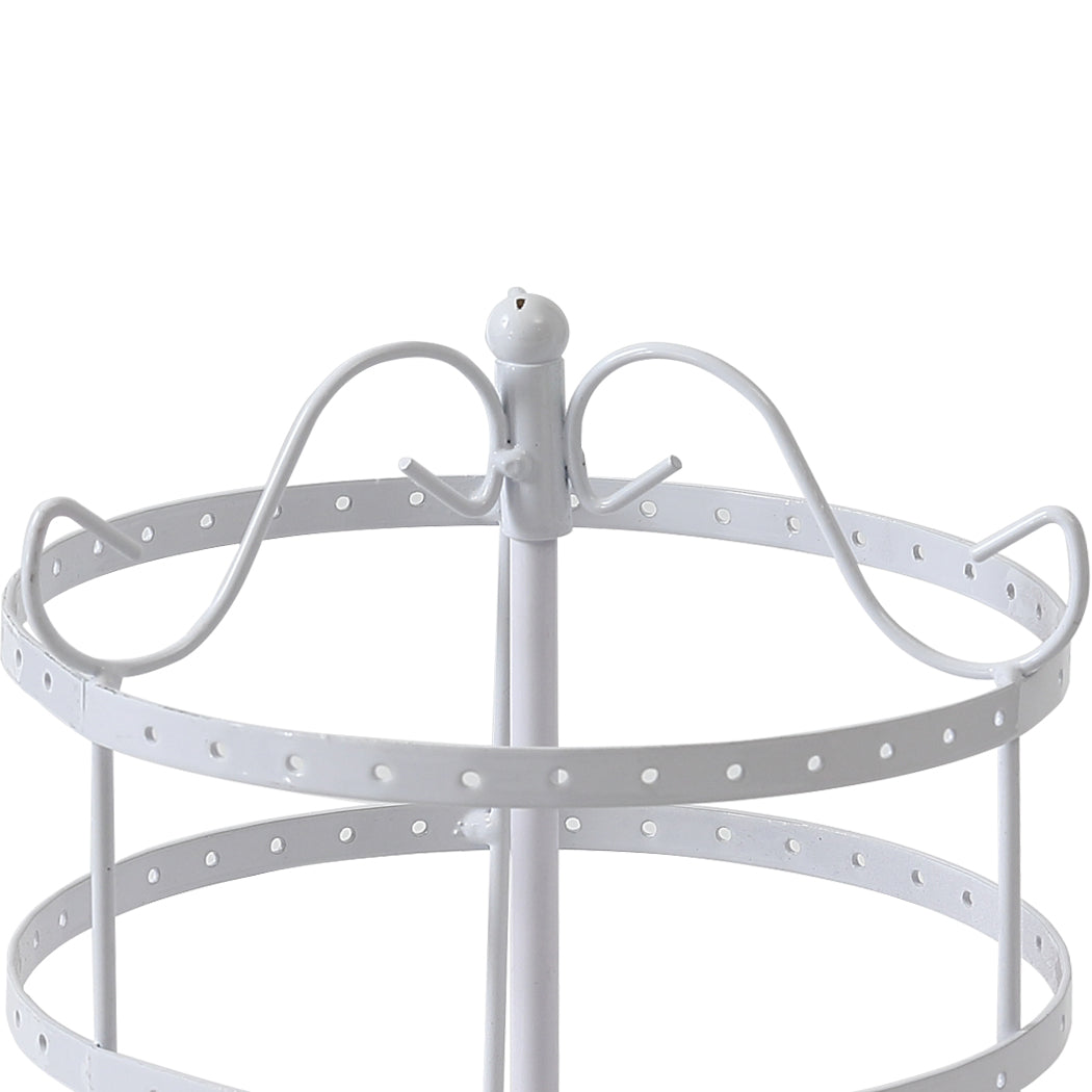 Earring Holder Stand Jewelry Display White