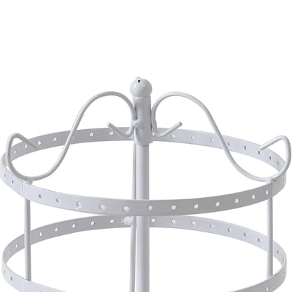 Earring Holder Stand Jewelry Display White
