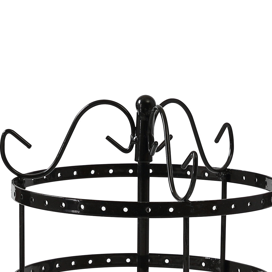 Earring Holder Stand Jewelry Display Black