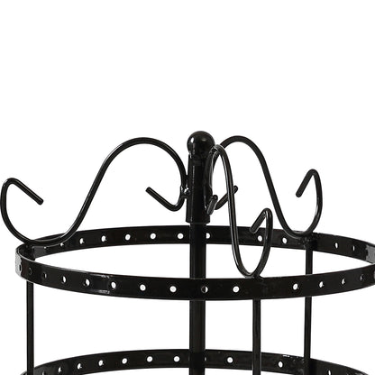 Earring Holder Stand Jewelry Display Black