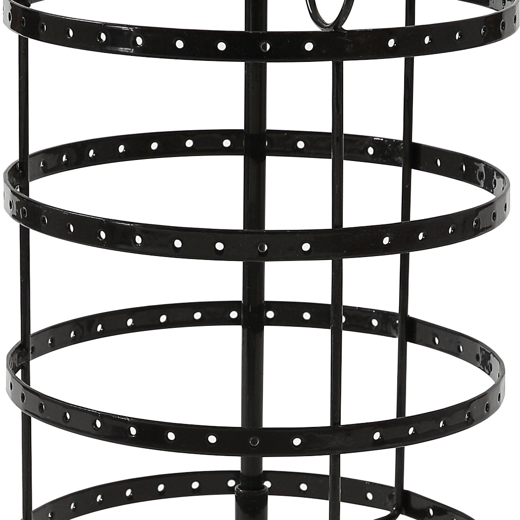 Earring Holder Stand Jewelry Display Black