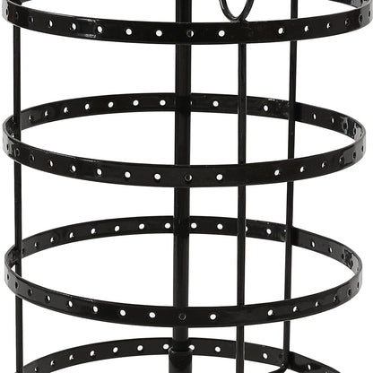 Earring Holder Stand Jewelry Display Black